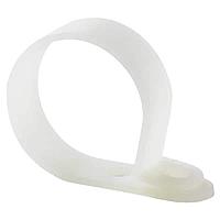 Essentra Components N-24B Cable Mounting & Accessories Clamp,Screw Mnt,Natural,1-1/4 in-1.5 in