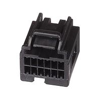 Aptiv 13784026 12-Way CONN MICRO HVT 12W F UNSLD BLK