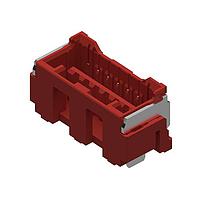 Molex 502584-0762 Receptacle 1.5mm CLIK-Mate Rcpt SR SrfMnt 7Ckt Red