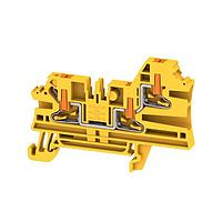 Weidmuller 2847420000 DIN Rail Terminal Blocks AL3C 2.5 YL