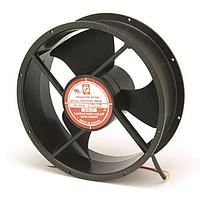 Orion Fans OD254AP-48LTB Axial DC Fan, 254x89mm Round, 48VDC, 550CFM, Ball Bearing, Terminals