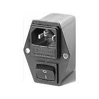 Adam Tech PLF-10DZ2KR Power Line Filters 250 VAC 10 AMP 2.2 nF 0.5 mA Max