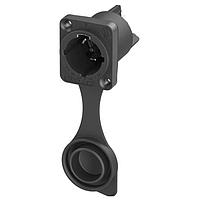 NEUTRIK NAC3MPX-TRUE1 Chassis Connectors RECP - airtight - male - power in 1/4" flat tab terminals