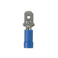 Panduit DV14-250MB-C Butted Seam Male Disconnct vinyl barrel insulated