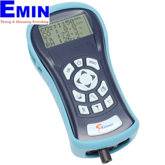 Technician support for professional air quality and gas measuring instruments