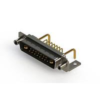 EDAC 629-17W2250-1TE Mixed Contact D-Sub Connectors Right-angle Power Combo D-Sub Connector