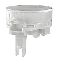 NKK Switches AT4164JB Button RND CLR LNS/WHT DIFF LB WITH LED