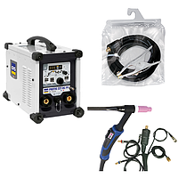 GYS PACK PROTIG 221 DC FV ADB1 TIG (GTAW) and MMA (SMAW) Welding Machine Set (1ph; 230V; 220A; TIG Torch SR26 DB)