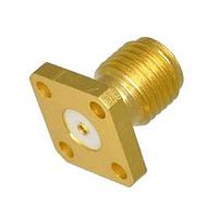 Johnson / Cinch Connectivity Solutions 142-1701-531 Connectors SMA Jack .5 Sq Flng Mnt Flng Sckt .02