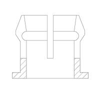 Broadcom HLMP-0103 LED Mounting Clips and Rings Lamp 5mm Clip and Ri ngs