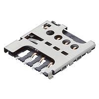 Molex 78727-0001 Headers and Ejectors MICRO SIM 1.40MM HT PUSH/PULL 6CKT