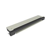 Amphenol FCI 62684-401100AHLF Board Mount 0.50mm Flex Connector, OPU Series, 40 Position , Side Entry, Lower Side Contact, Surface Mount, ZIF, Halogen free