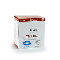 HACH TNT840 Nitrite TNTplus Vial Test (HR (0.6-6.0 mg/L NO₂-N), 25 Tests)