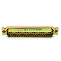 Cinch DCE37P D-Sub Connectors - Standard Density DSUB 37 M SOD CLIN G ZINC