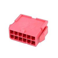 Molex 46993-0820 Power MiniFitJr Plug w/Ers DR GW 08Ckt Red