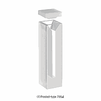 DaiHan DH.Cel1552 Abs Cell, Micro quartz, 10mm, 700ul, PTFE Lid, Black