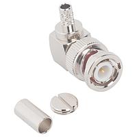 Amphenol RF 112599 Connectors BNC R/A CRIMP PLUG LMR200 50 OHM BRDL