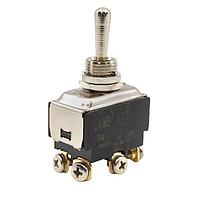 E-Switch ST26KD00 Toggle Switches 20A 125VAC Screw (On)-Off-(On) 2 Pole