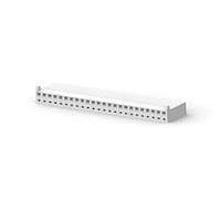 AMP Connectors - TE Connectivity 2-1375820-4 Receptacle Housing RCPT 24 POS .100 WHT CST-100 II