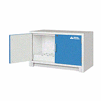 DaiHan SCC-100 Premium Acids/Corrosives Safety Cabinet (124L, Under Bench-Type)