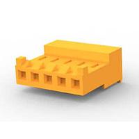 AMP Connectors - TE Connectivity 3-644460-5 Receptacle Housing 05P RECPT 18 AWG ORA