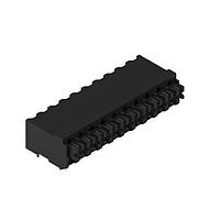 Wurth Elektronik 691810110310 Fixed Terminal Blocks WR-TBL 3.5mm pitch Monoblock THR Black Horizontal Dual Pin cable entry Screwless Push In 10P