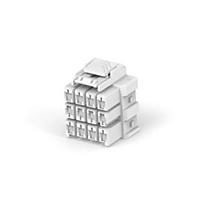 AMP Connectors - TE Connectivity 8-1971876-4 Headers & Wire Housings PTL 3X4 PLUG HSG HIGH TEMP KEY D NAT