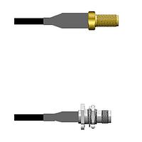 Amphenol Custom Cable Q-2Z04K0008096i RF Cable Assemblies SMA-SJ/TNC-SJ RG58 96I