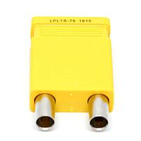 Trompeter / Cinch Connectivity Solutions LPLTR-75 RF Connector Accessories RCA Coax Looping PLG w/ BNC monitor