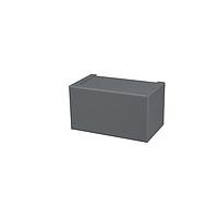 Bud Industries CU-2103-B Utility Minibox Small Metal Box Gray (4 X 2.3 X 2.3 In)