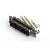 EDAC 627-M25-223-BT3 D-Sub Connectors - Standard Density Vertical Machined D-Sub Connectors