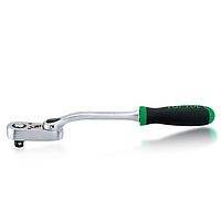 TOPTUL CJEK0819 Rapid Reversible Ratchet Handle with Quick Release (1/4", L=190mm, 48T)