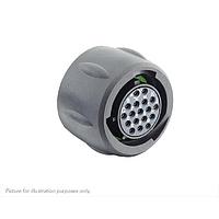 Eaton Souriau-Sunbank UTSX614E18SX Plugs Plug, without backshell, with 18 female solder contacts, IP68/69K in unmated conditions, keying X