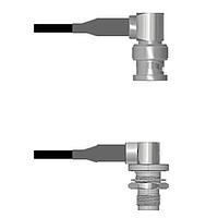 Amphenol Custom Cable Q-0E0490008007i RF Cable Assemblies BNC-RP/TNC-RJ RG58 7I