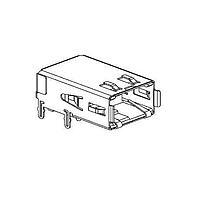 AMP Connectors - TE Connectivity 1761072-1 Connectors RCPT 7 POS R/A SMT HSSDC2