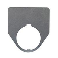 Eaton 10250TJ89 Legend Plate, Jumbo LGD PLT JMB 1/2RND SLV BLANK