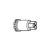 AMP Connectors - TE Connectivity CES-2-T1 End Cap HS BREAKOUT CES 3 LEGS, 10.16-2.79mm