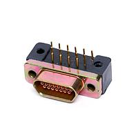 ITT Cannon MDM-15SCBR-F222 Micro-D D-Sub Connectors MICRO 15C S CBR HT