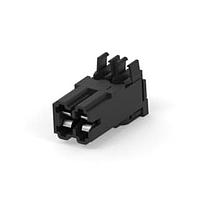 AMP Connectors - TE Connectivity 2-282042-5 Headers & Wire Housings AMP MONO-SHAPE 2 POS P.C.B.CON