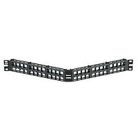 Panduit NKPPA48HDY Wire Ducting & Raceways NetKey 48 Port Angled High Density Patch