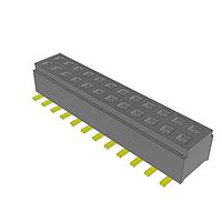 Samtec CLM-112-02-G-D-A Sockets Low Profile Dual-Wipe Socket