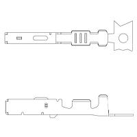 JAE Electronics M31S07K4FA Terminal MX31 22-20 AWG SKT CRIMP CONTACT