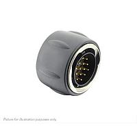 Eaton Souriau-Sunbank UTGX614E19P Plugs Plug, without backshell, with 19 male solder contacts, IP68/69K in unmated conditions