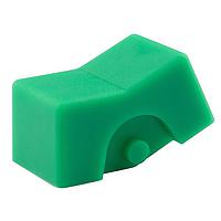 NKK Switches AT4148F Rocker .365" WIDE GREEN RKR CAP FOR M, M2T, P
