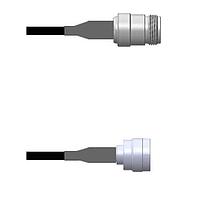 Amphenol Custom Cable Q-1W0550008084i RF Cable Assemblies N-SJ/TNC-SP RG58 84I