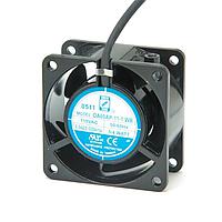 Orion Fans OA60AP-11-1WB Axial Axial Fan, 60x60x30mm, 115VAC, 11CFM, 4W, 28dBA, 3100RPM, Ball, Lead Wires
