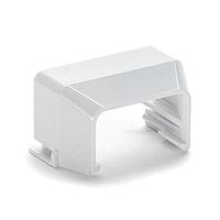 HellermannTyton TSRP1W-12 Wire Ducting & Raceways Reducer, 1-3/4" to 1-1/4" (TSRP3 to TSRP2), PVC, White, 10 Individual/pkg