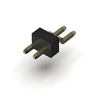 GCT (Global Connector Technology) BC034-02-A-V-0150-L-C Headers 2w, 1.0mm Pitch Header, SIL, SMT, Horizontal, GF, Tape+Reel+Film