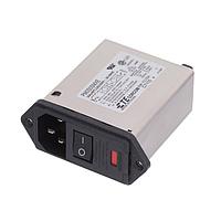 Corcom - TE Connectivity PM0S0SMXE Inlets VERT DPST SNGL VOLT SINGLE FUSE MED PERF