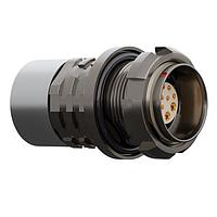 ODU G61WAM-P17WMM0-0000 Receptacles ODU AMC HD Receptacle with strain relief, Size 1, 17 Contacts, A Key